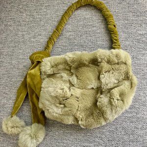 Bacamunda Fur Purse, NWOT